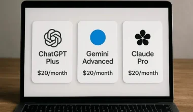Сравнение цен: ChatGPT Plus, Gemini Advanced и Claude Pro