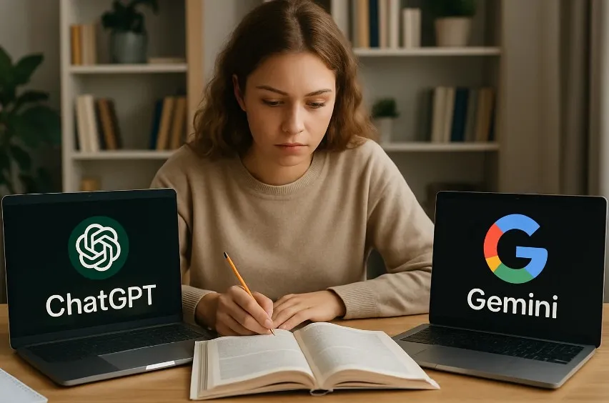 ChatGPT или Gemini: что выбрать для учёбы и подготовки к экзаменам