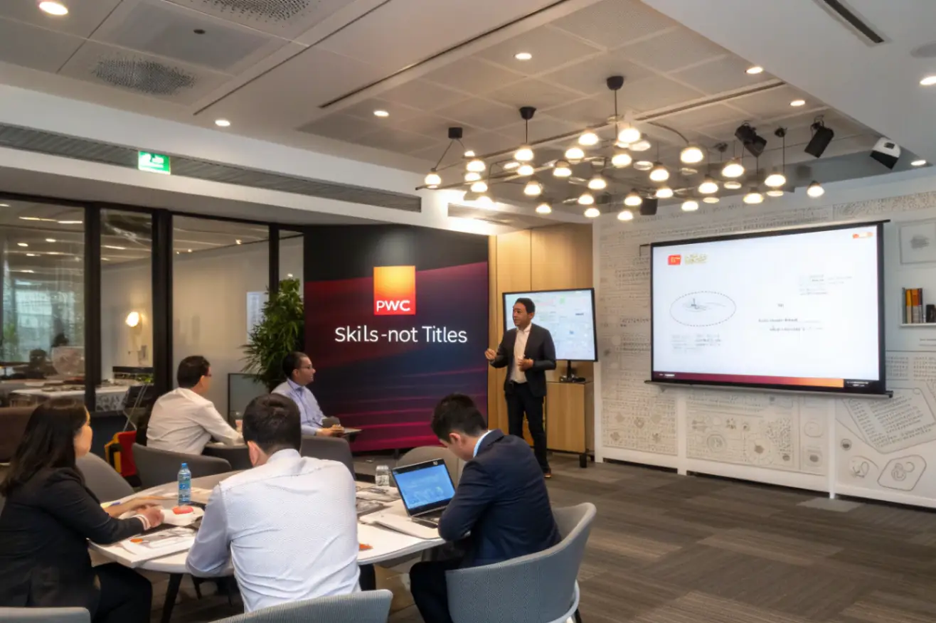 PwC запускает обучение «skills-not-titles»: как AI меняет карьерное развитие